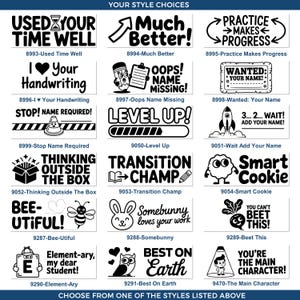 personalized stamp, personalized teacher gift, personalized stamps self inking, customize a stamp, personalized teacher items.