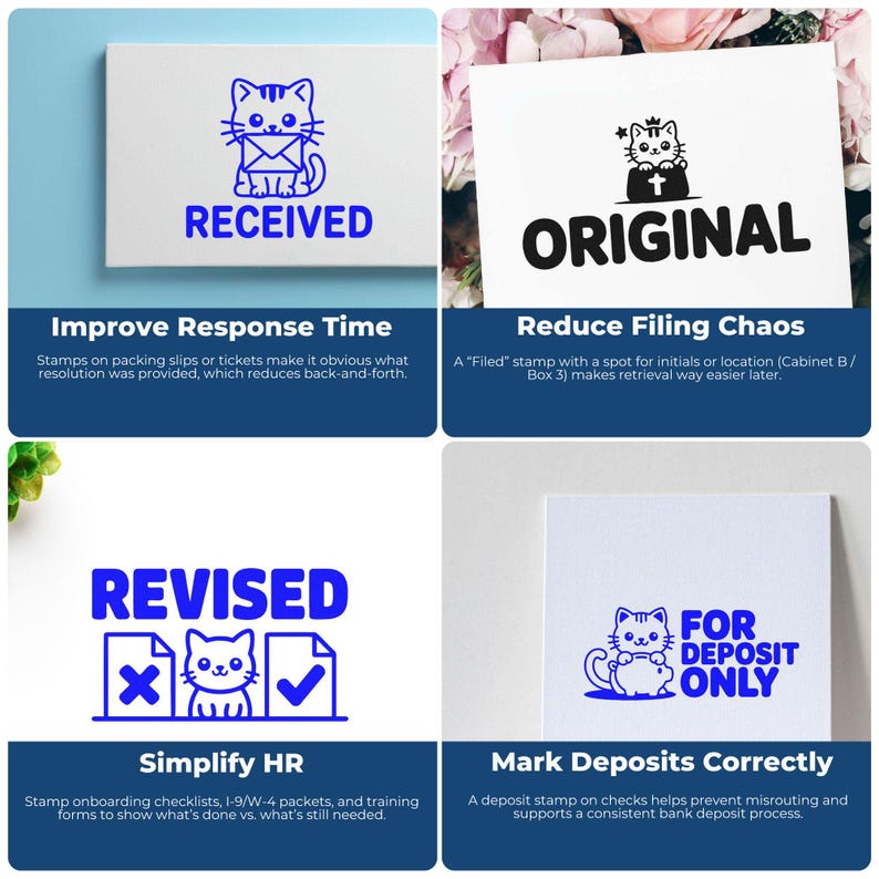 business stamps, rubber stamps, custom stamps, self inking stamp, working desk, self stamping stamps.