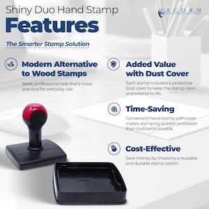 Personalized Classroom Teacher Stamp | Self Inking Custom Stamps for Teachers | Checkbox Line Stamp | Self Inking - Pre Inked Stamp image 6