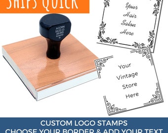 Custom Logo Stamp & Large Rubber Stamps for your Business