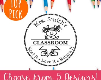 Read It Love It Return It Stamp Cute Stamps - Custom Stamp
