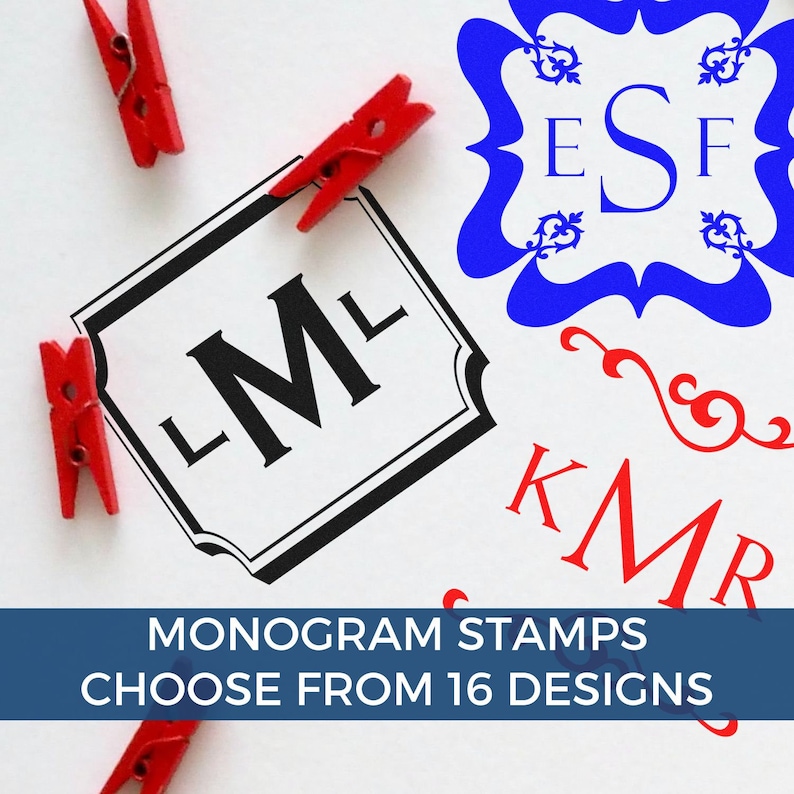 The Magic of a Custom 3-Letter Monogram Stamp
