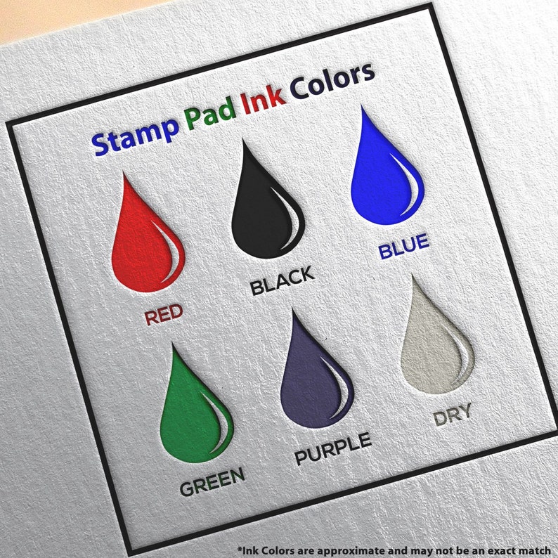 Rubber Stamp Pad Ink Pad for Stamps Used With Hand Stamps Etsy
