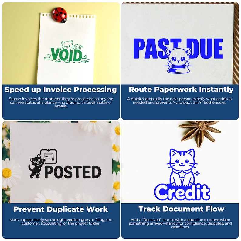 business stamps, rubber stamps, custom stamps, self inking stamp, working desk, self stamping stamps.
