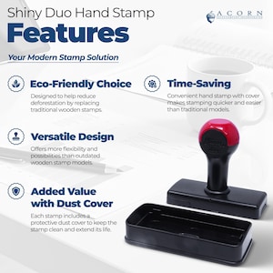 gift for coworkers, gift ideas for employees, approved stamp, custom stamps self inking.