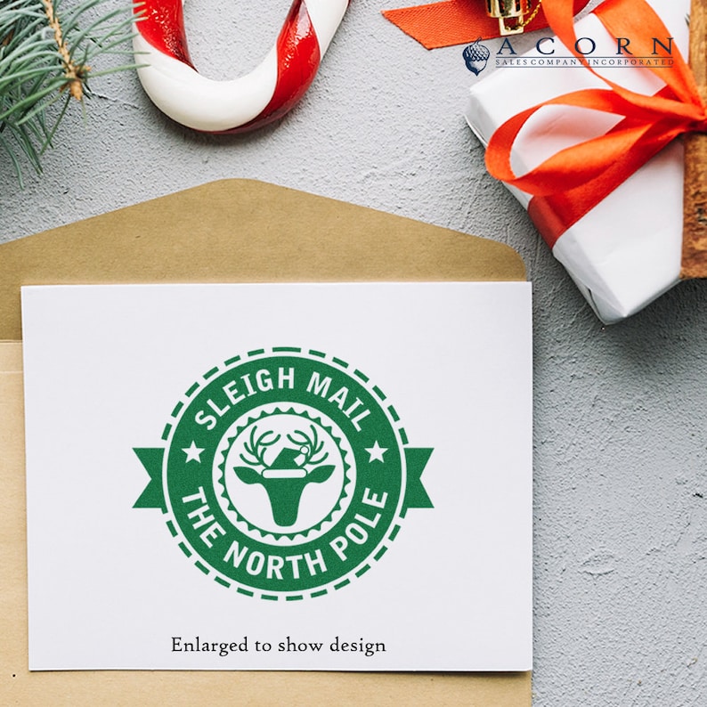 Christmas Stamp featuring a festive design, perfect as a Seasonal Stamp for holiday crafts. Ideal Stamp for Kids to use in creative projects. Enhance your Art Supplies collection with this charming and playful stamp.