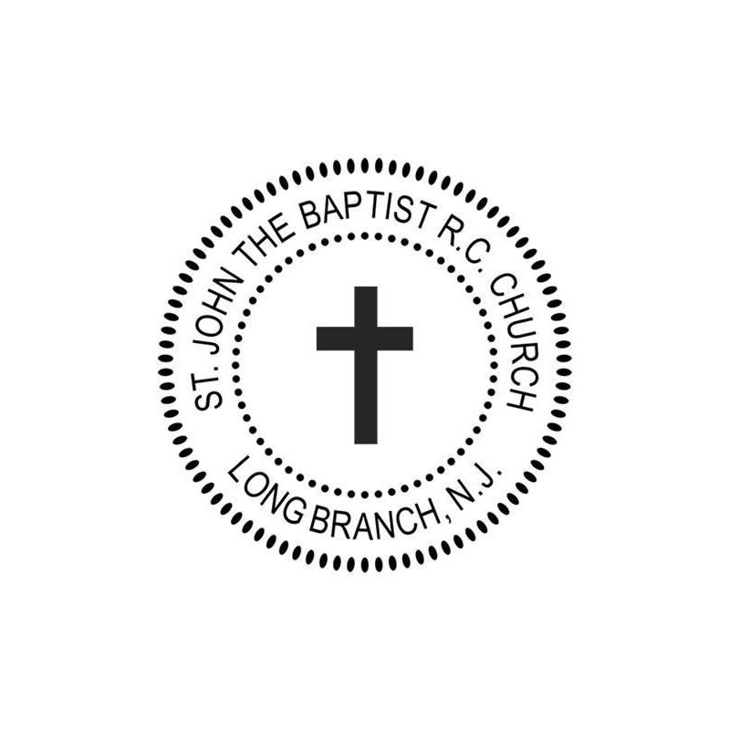 Church Seal Personal Embossers Holy Cross Custom Embosser Etsy