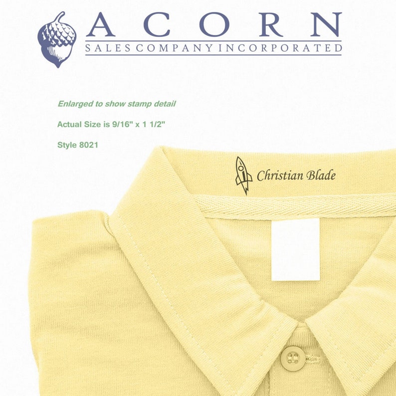 Cloth MarkinCustom cloth stamp for personalized name label stamping on kids' clothing. Ideal for a kids name label maker, ensuring easy identification and organization. Perfect for school uniforms and everyday wear.
g Stamp