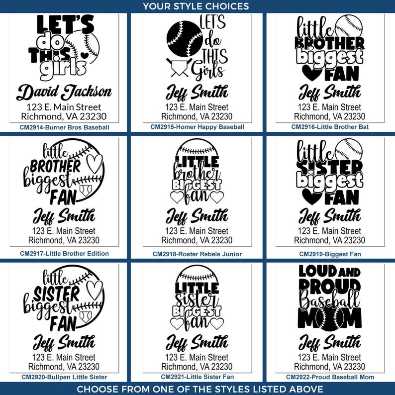 Style choice of self-inking stamp displaying classic design suited for small businesses