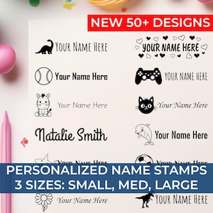 Handwritten Signature Stamp, Personalized Name Stamps, Name Stamp For Books, Signature Name Stamp, Custom Name Stamp, Ink Stamp Signature
