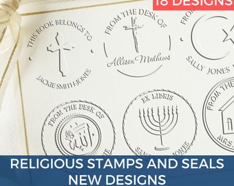 Christian Jesus Cross Stamp- Religious Stamps Seals & Stamps
