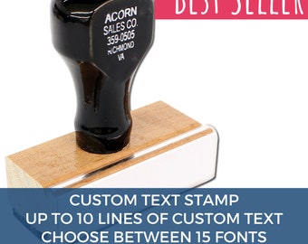 Custom Made Regular Rubber Stamp & Customized Stamper