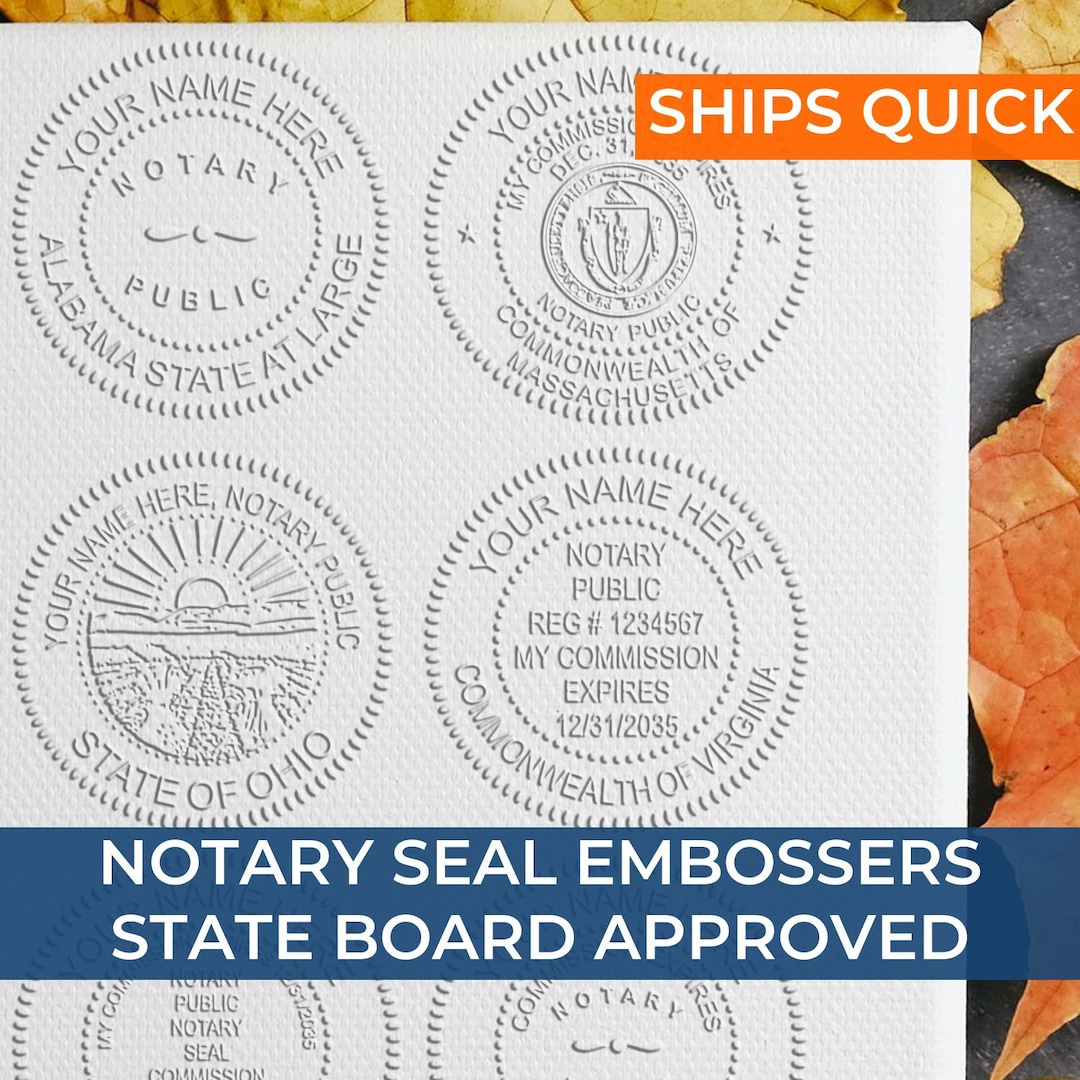 Do I Need A Notary Stamp And Embosser Notary Seal Embosser, Notary Public Embossing Seal, Soft Seal Embosser