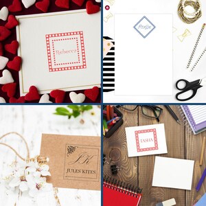 Custom name stamp on elegant wedding stationery, perfect as a gift for him. Enhance your wedding decor with personalized touches, featuring beautifully crafted designs ideal for memorable occasions.