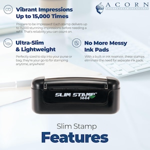 gift for coworkers, gift ideas for employees, approved stamp, custom stamps self inking.