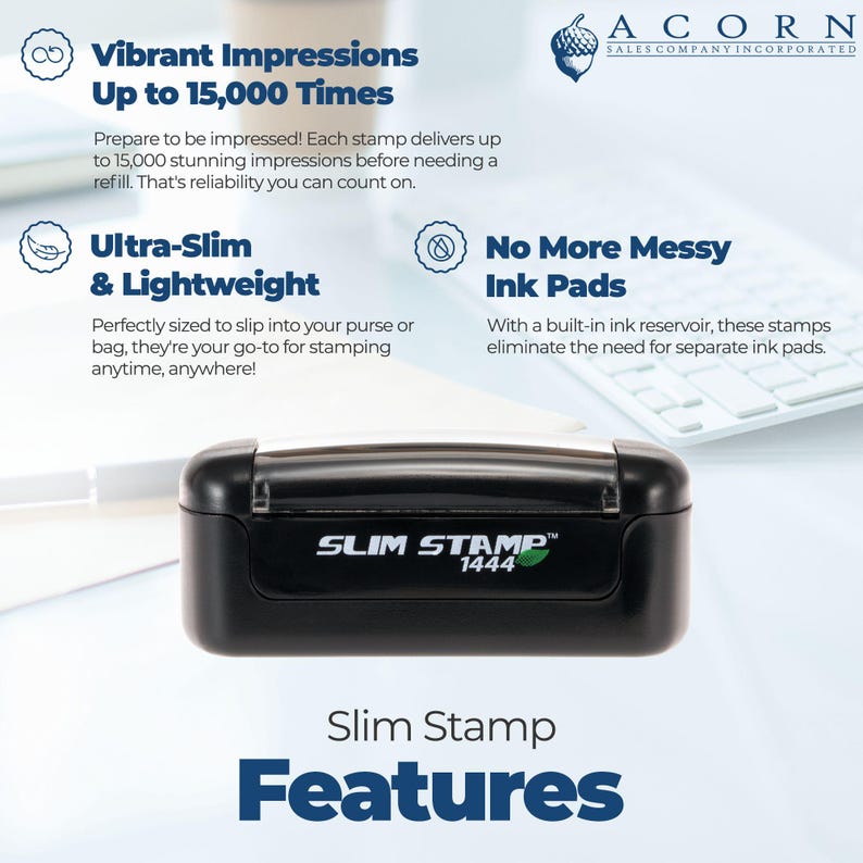 gift for coworkers, gift ideas for employees, approved stamp, custom stamps self inking.