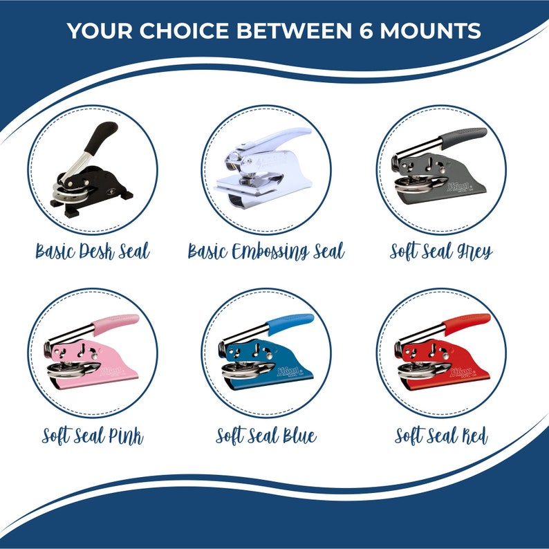 Notary Seal Embosser, Notary Public Embossing Seal, Soft Seal Embosser ...