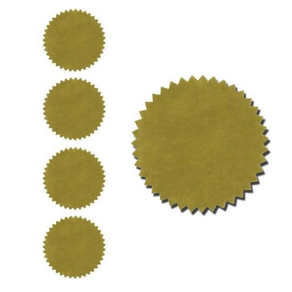 Gold Foil Embossing Seals Etsy