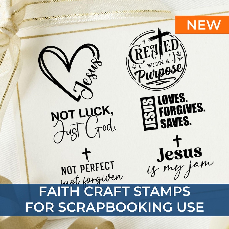 Custom address stamp with city skyline ideal for professional correspondence