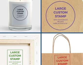 Extra Large Custom Stamp