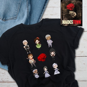 Hadestown Inspired Adult Size Unisex Jersey Short Sleeve Tee Shirt Gift Broadway Musical Theater Gift