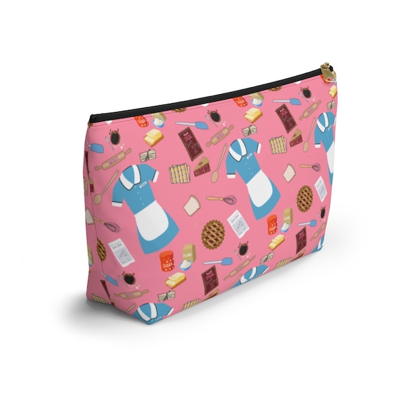 Waitress Broadway Musical Accessory Pouch for Masks Make Up or Accessory Pouch with T Bottom Cosmetics Pencil