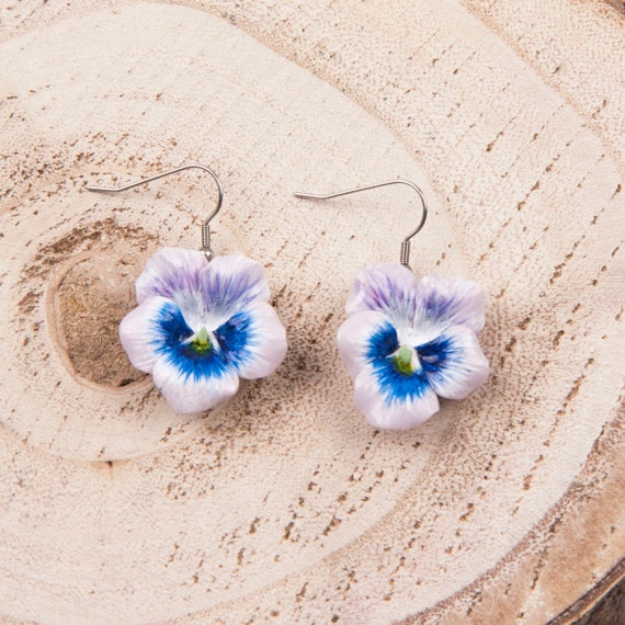Cold porcelain deals earrings