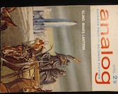 Vintage Science Fiction Magazine Analog Allen Kim Lang and Tom Godwin April 1963