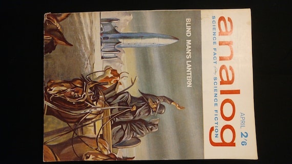 Vintage Science Fiction Magazine Analog Allen Kim