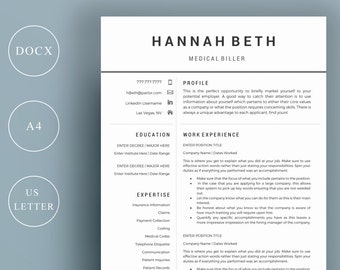 medical resume etsy medical resumes