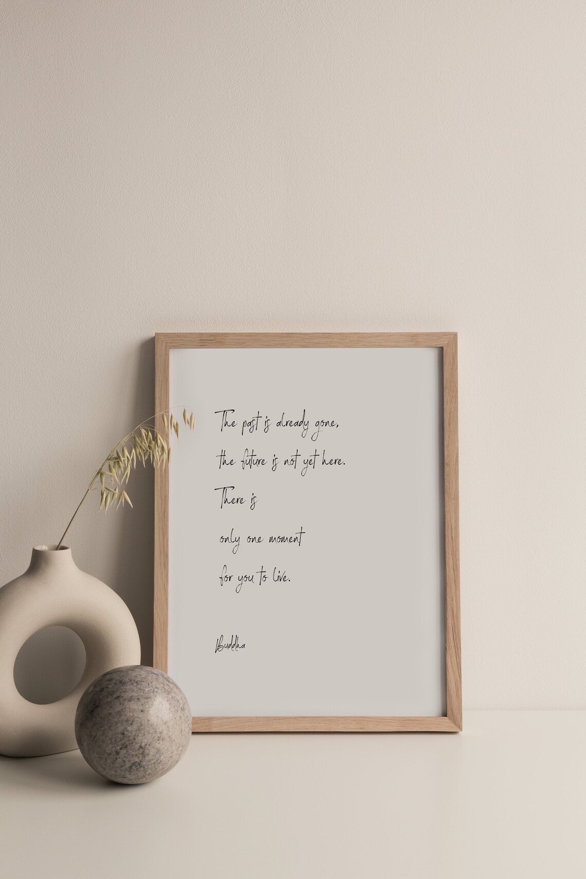 Buddha Quote Print Spiritual Wall Decor Zen Printable | Etsy