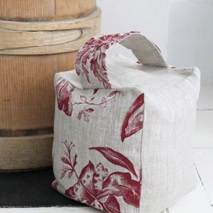 Floraison French Raspberry Doorstop