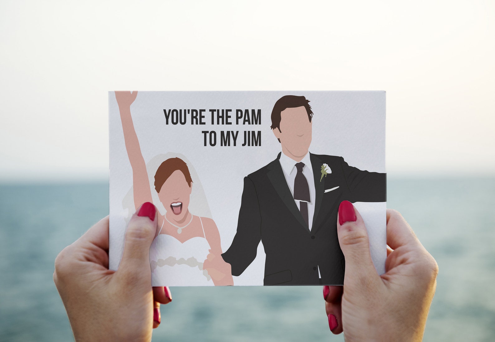 You're the Pam to My Jim or You're the Jim to My Pam Etsy