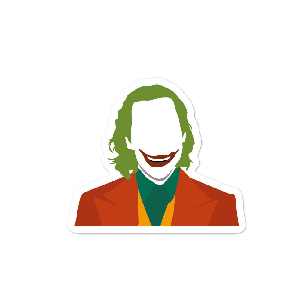 The Joker Vinyl Sticker Joaquin Phoenix Joker Stickers DC Comic
