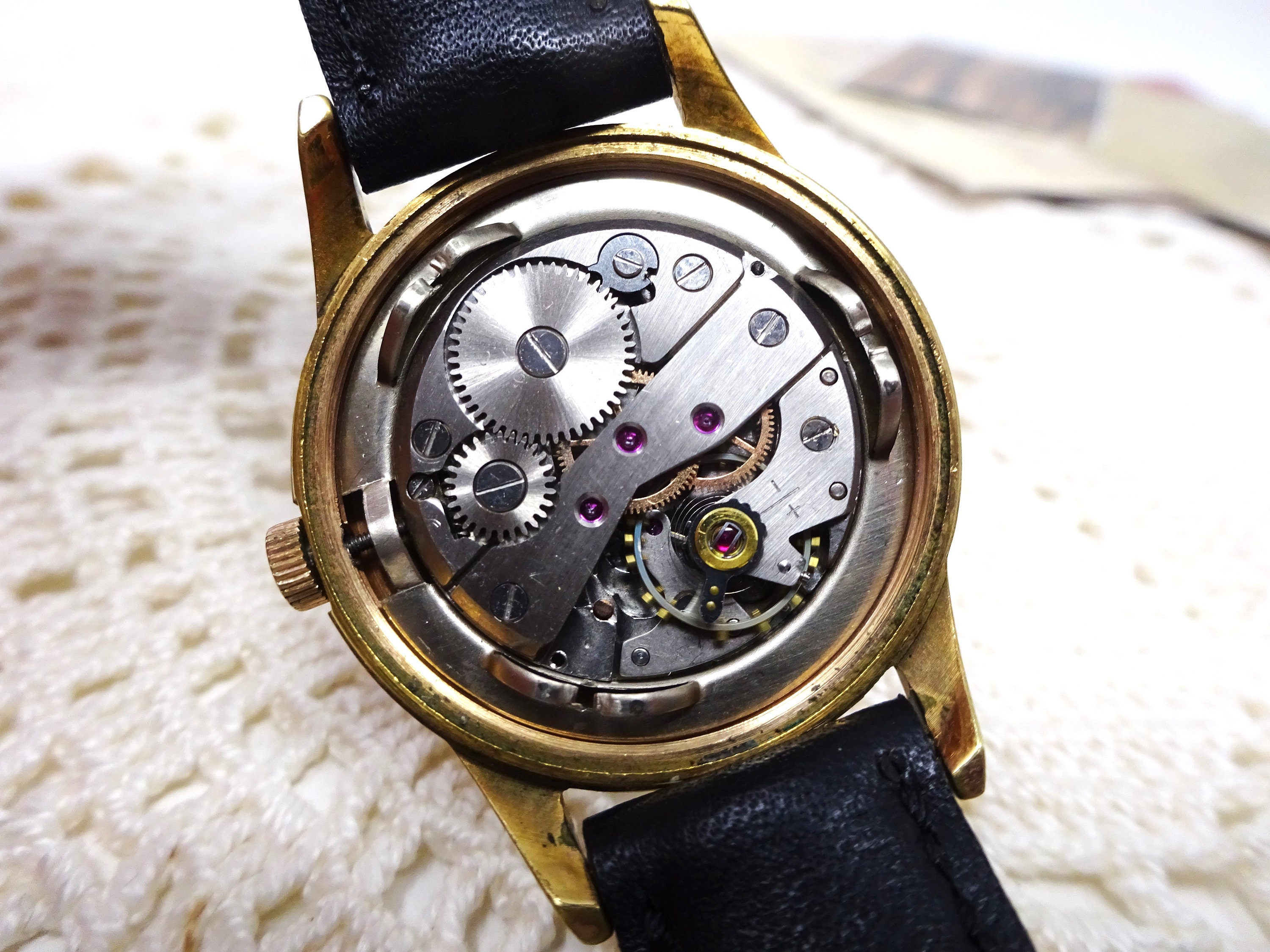 Montre Selhor 73 Mécanique – Plaqué Or – Vintage Années 1950-1960 – Pour Femme