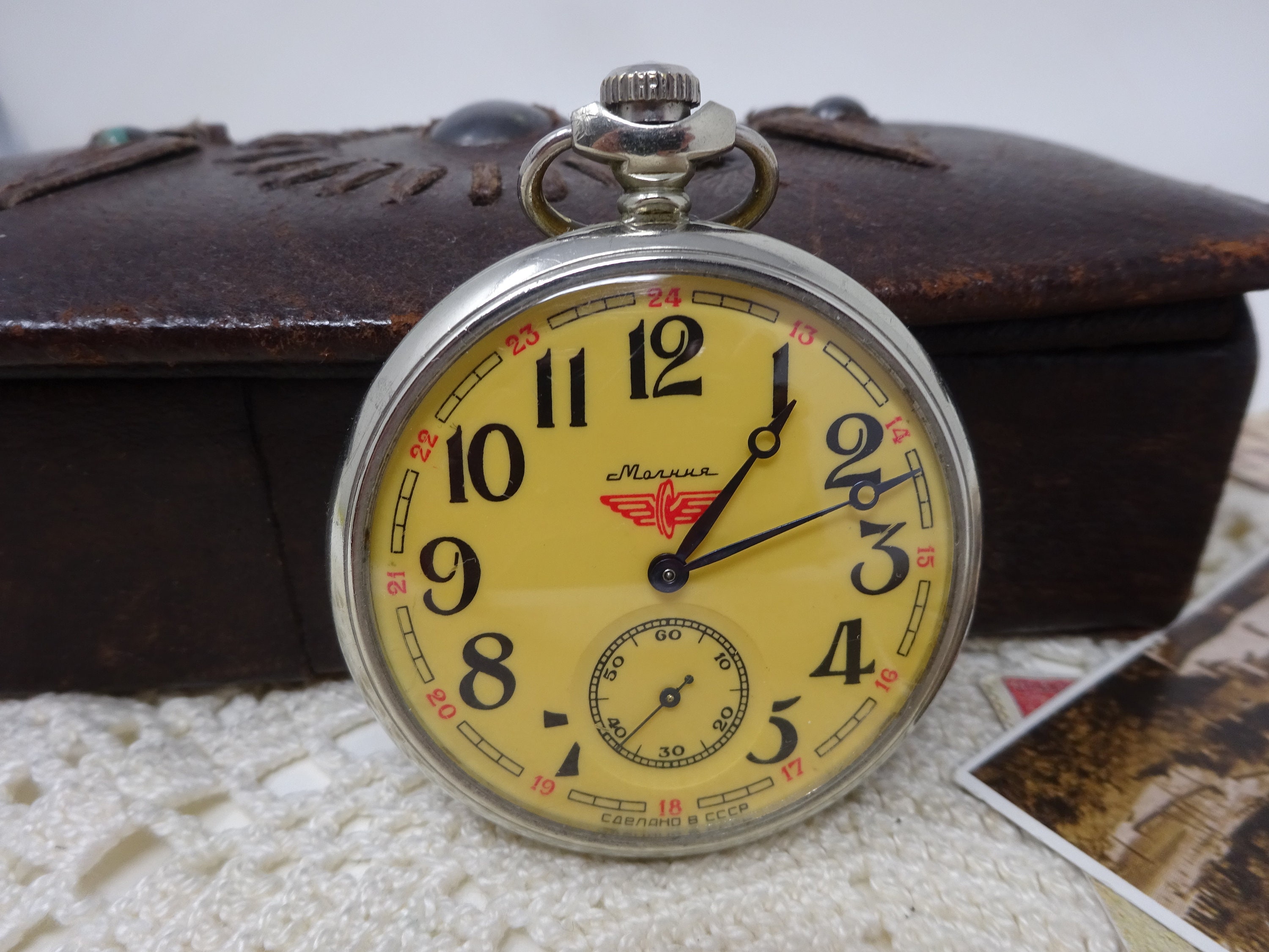 marco Humedal Espíritu Molnija reloj de bolsillo soviético reloj de bolsillo - Etsy México