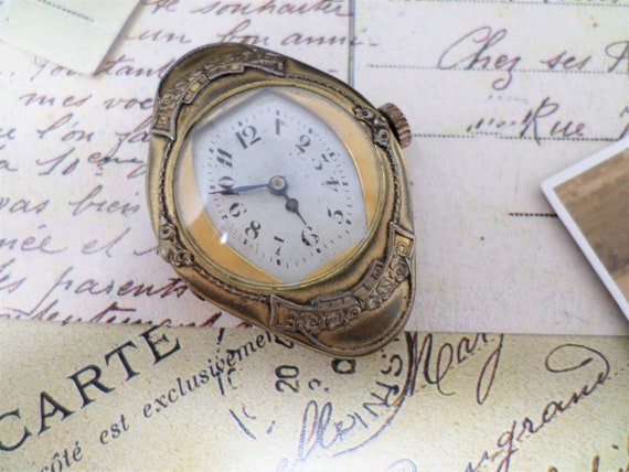 French Ladys Wrist Watch, Antique Womens Wrist Wa… - image 2