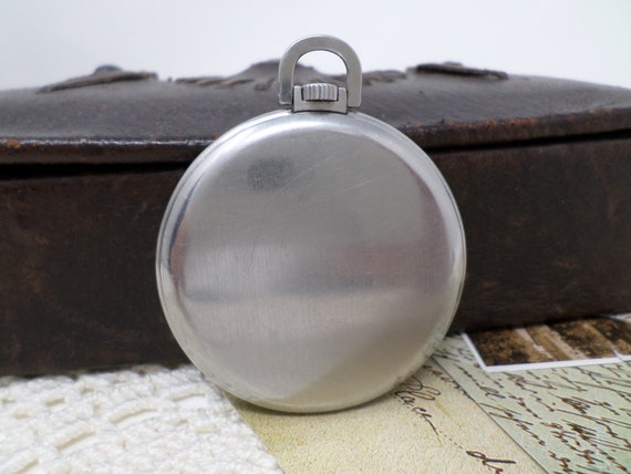 Vintage Swiss Pocket Watch REX, Mens Pocket Watch wit… - Gem
