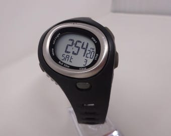 希少 Y2K ナイキ triax トライアックス 腕時計 動作◯ ブラック NIKE - 稼動品 y2k 00s 希少 ナイキ 腕時計 スポーツウォッチ