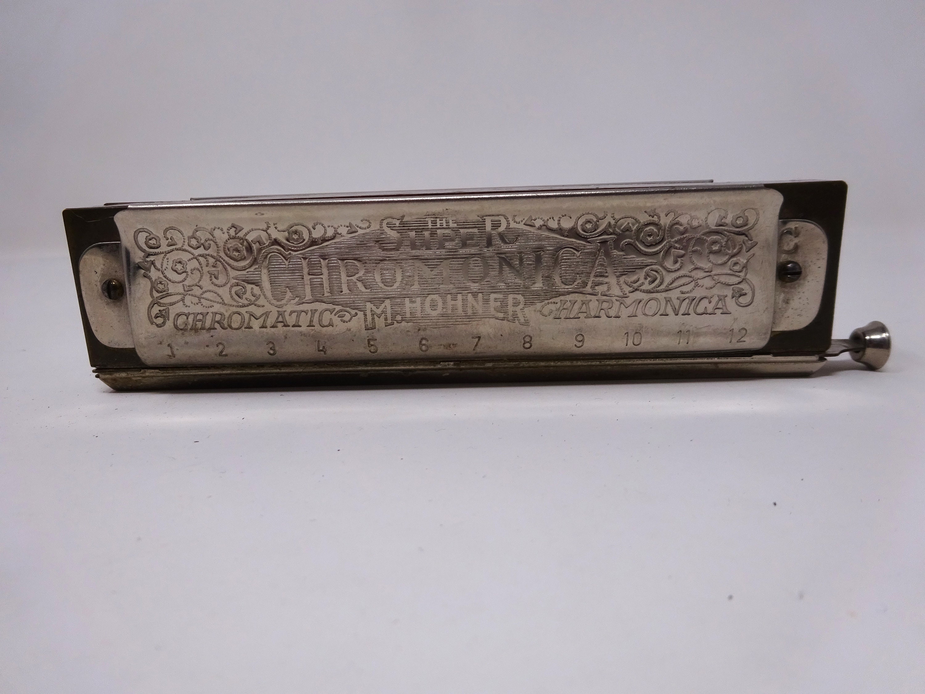 Vintage Harmonica M.HOHNER Super Chromonica, Chromatic