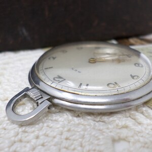 Vintage Swiss Pocket Watch REX, Mens Pocket Watch With Mechanical Ancre ...