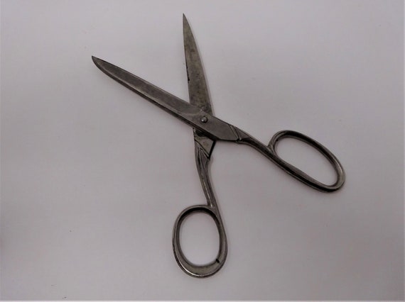 Vintage Solingen Scissors, Primitive Cutting Sewing Tool Vintage Solingen Scissors, Primitive Cutting Sewing Tool