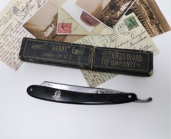 Vintage Straight Razoe Special Dandy Extra Sonnant 41 S Thiers