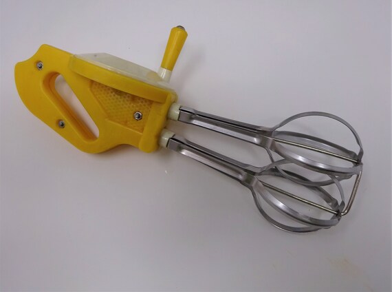 Vintage Taplin Rotary Egg Beater - Vintage Kitchen Tools - Stainless S