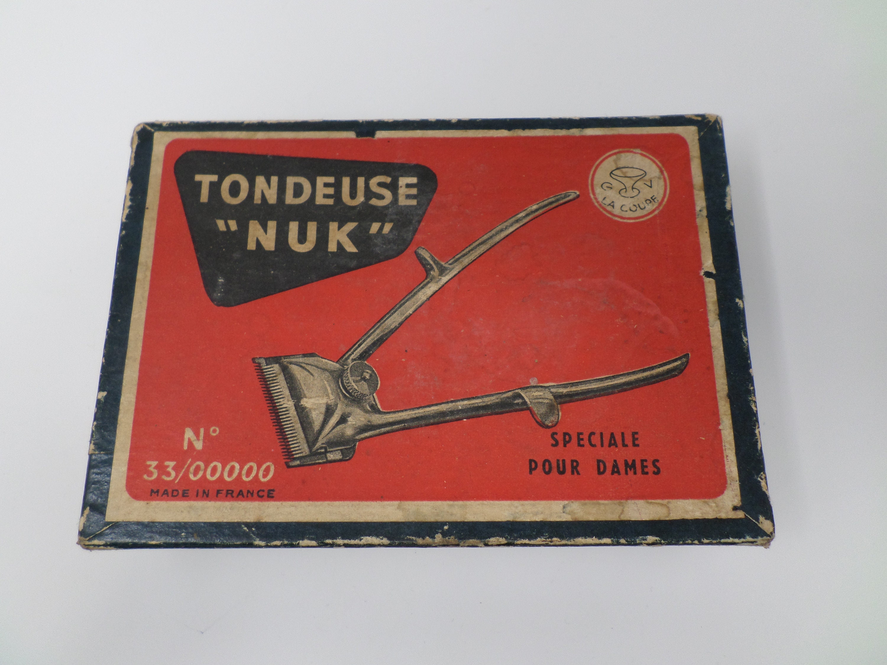 Herenhuis Buiten adem Distributie Ladies Hair Clipper Machine Tondeuse NUK Vintage French Hair - Etsy  Singapore