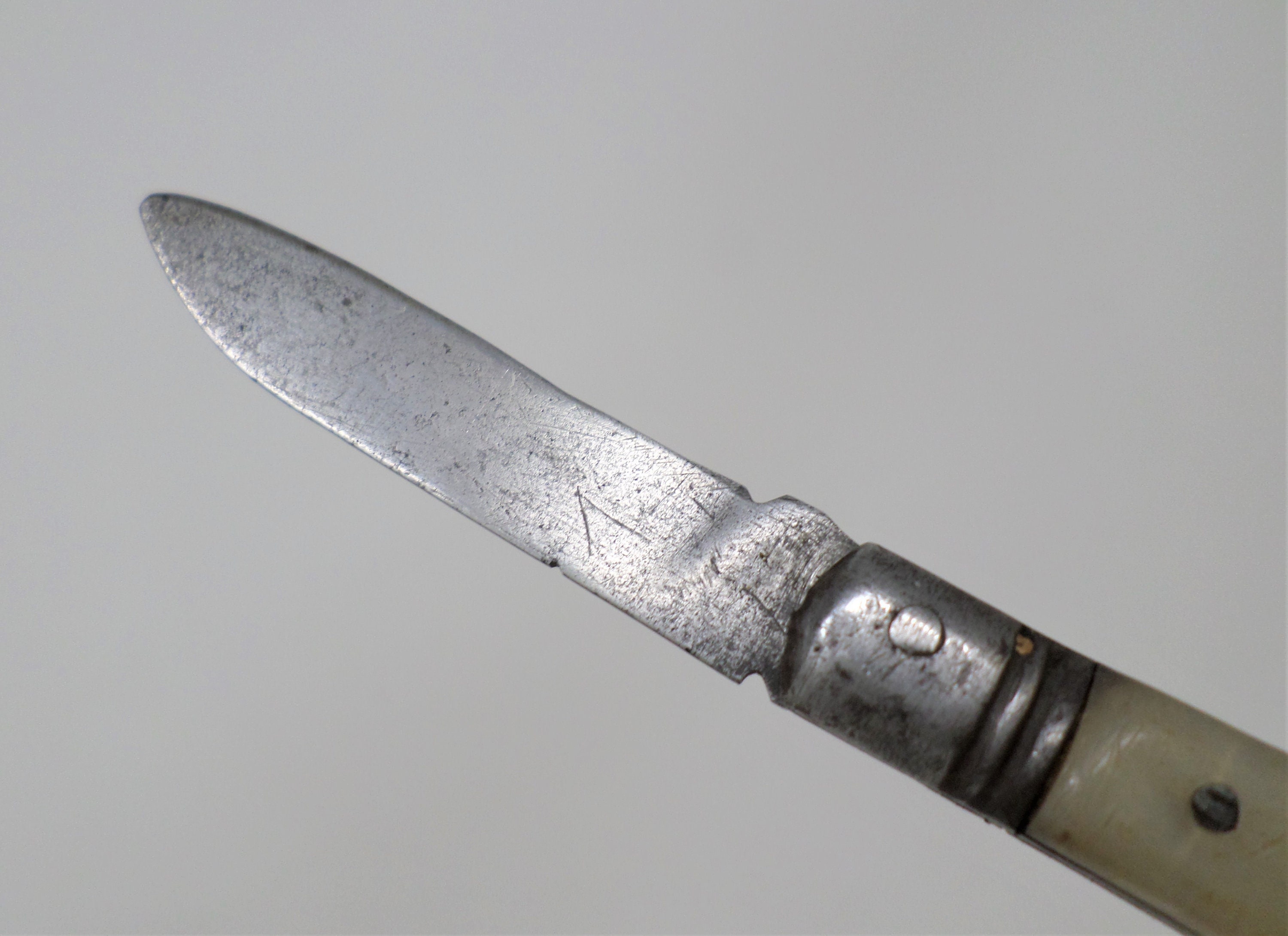 Small Vintage Pocket Knife French Penknife Mini Folding Etsy