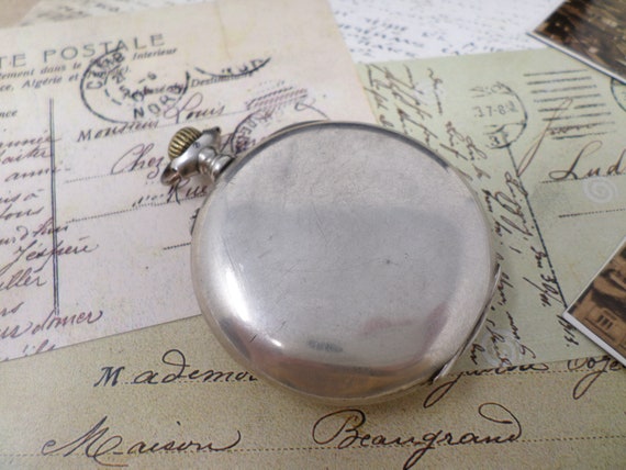 LONGINES Antique Swiss Pocket Watch with Movement… - image 3