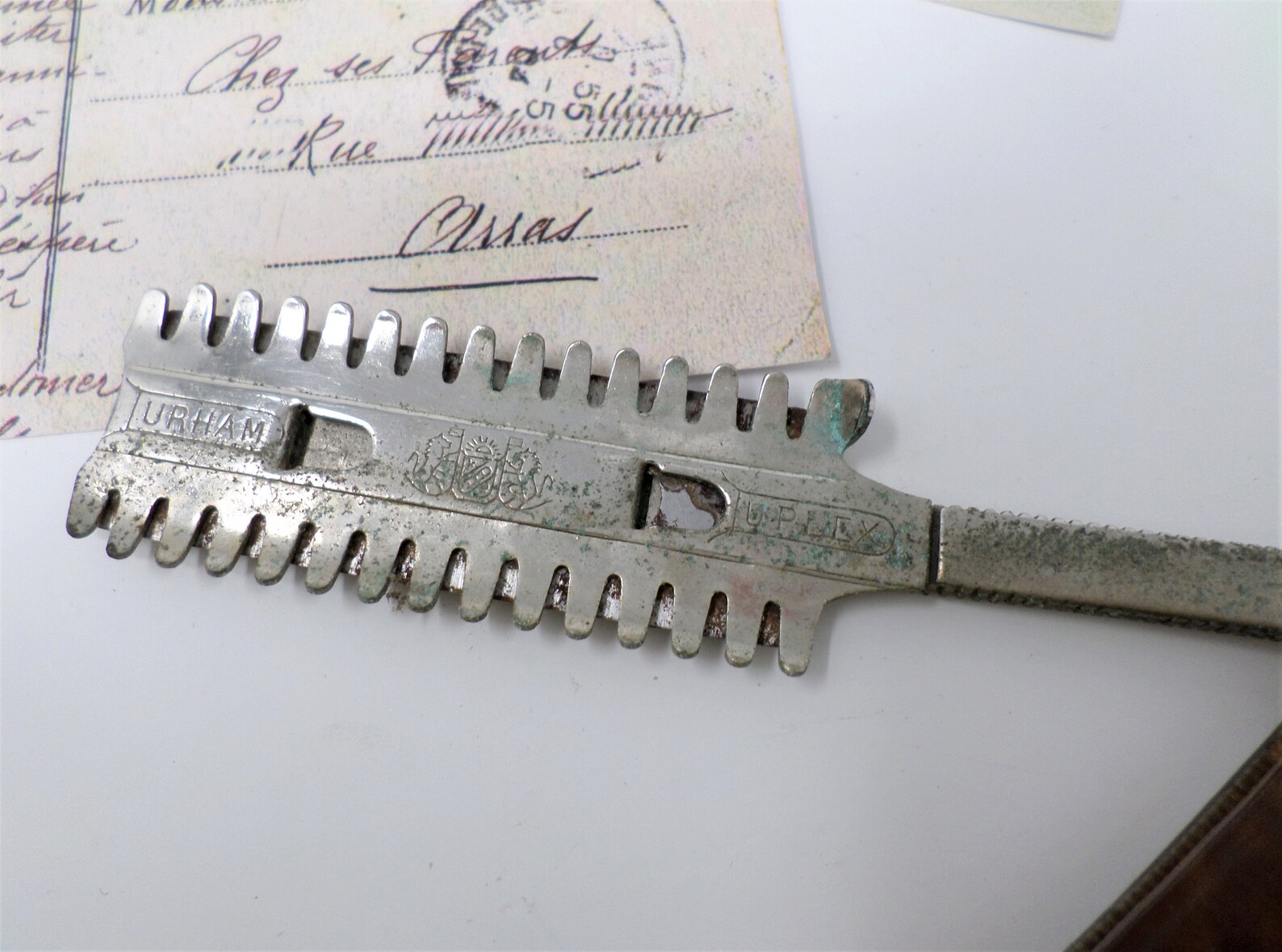 Vintage Straight Razor Marked 