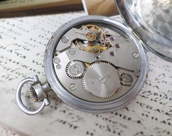 Montre Vintage Automatique MIROMAX Pour Homme En Acier Avec Bracelet Cuir - Élégance Rétro
