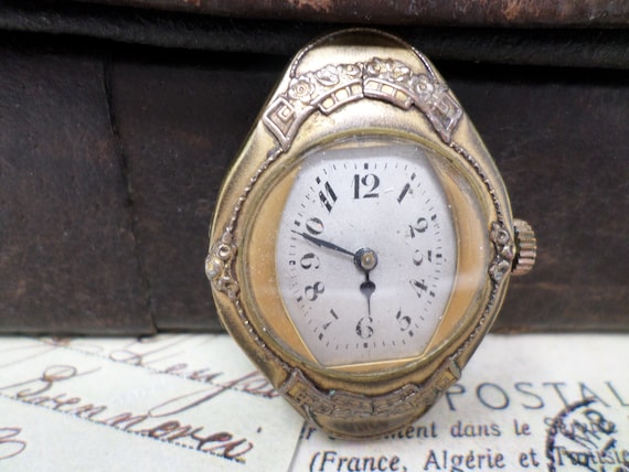 French Ladys Wrist Watch, Antique Womens Wrist Wa… - image 4